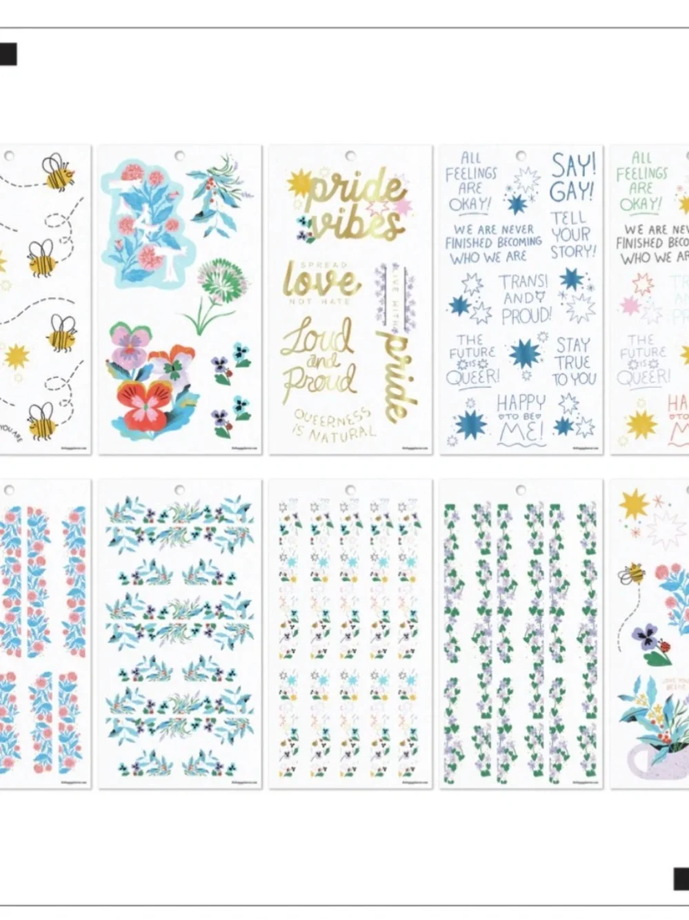 The Happy Planner Bug Robbins x Happy Planner Blooming With Pride